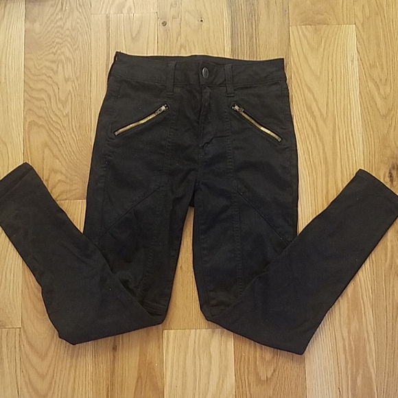 American Eagle Outfitters Denim - American Eagle high waisted skinny jeans black